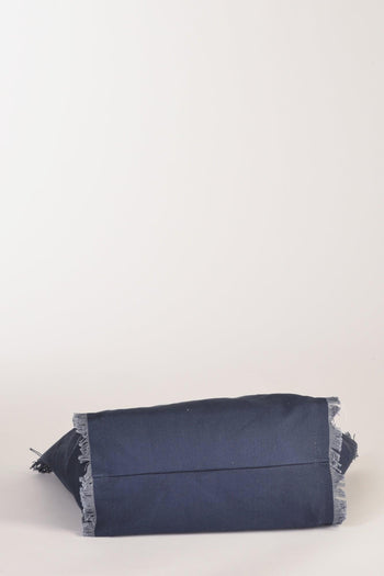 Saint Barth Borsa Vanity Blu/bianco Donna - 6