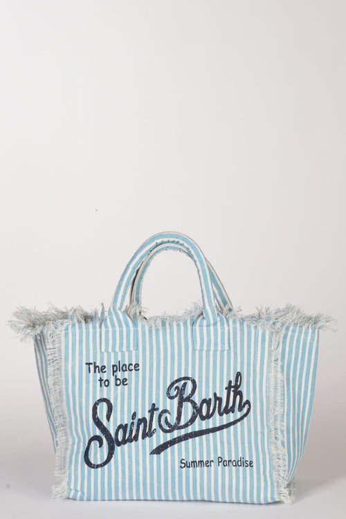 Saint Barth Borsa Vanity Azzurro/blu Donna