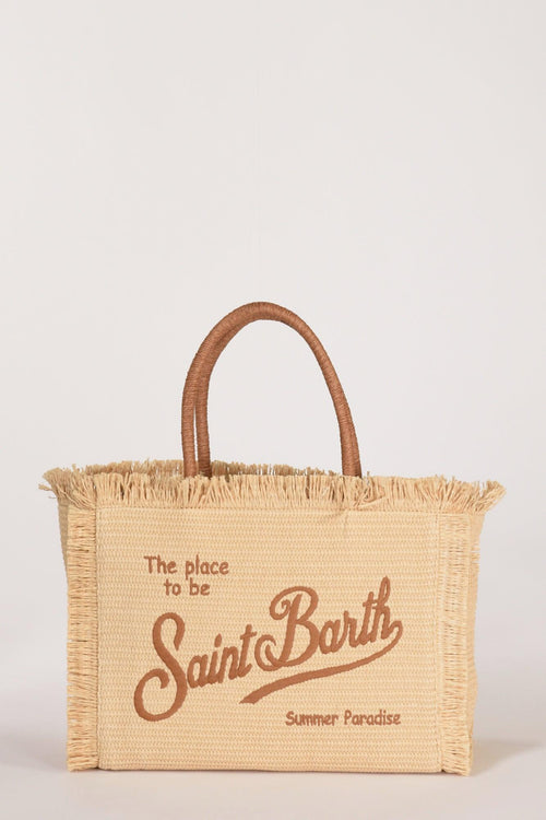 Saint Barth Borsa Vanity Beige Chiaro/beige Donna