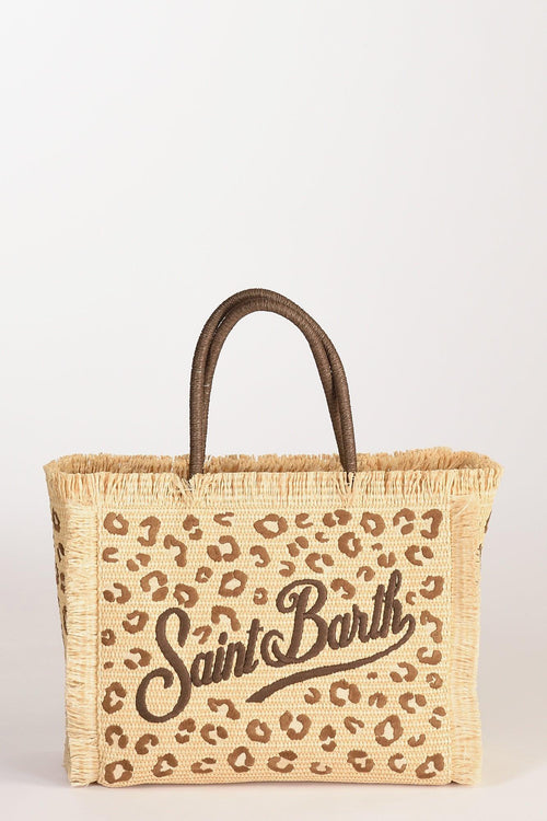 Saint Barth Borsa Vanity Marrone/beige Donna