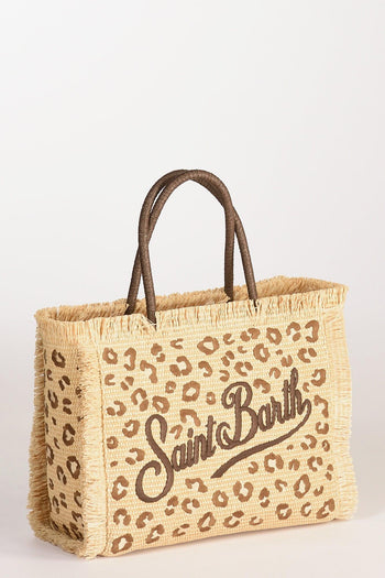 Saint Barth Borsa Vanity Marrone/beige Donna - 3