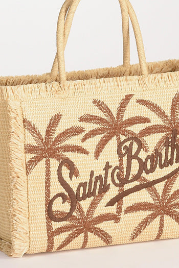 Saint Barth Borsa Vanity Beige/marrone Donna - 4