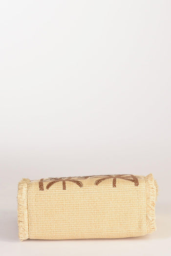 Saint Barth Borsa Vanity Beige/marrone Donna - 7