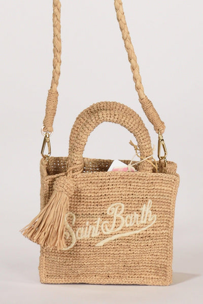 Saint Barth Borsa Vanity Beige Donna
