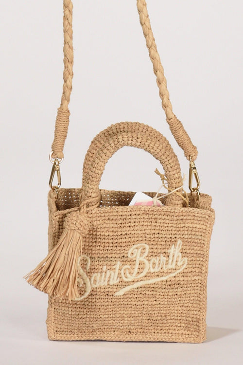 Saint Barth Borsa Vanity Beige Donna