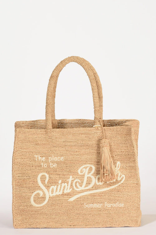 Saint Barth Borsa Vanity Beige Donna