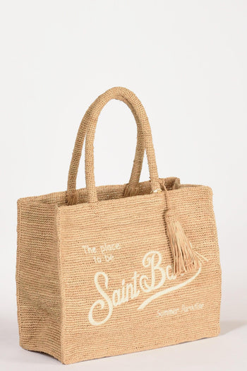Saint Barth Borsa Vanity Beige Donna - 3