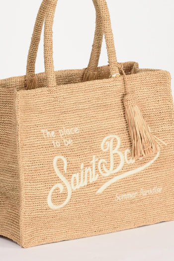 Saint Barth Borsa Vanity Beige Donna - 4