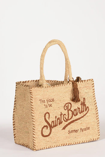 Saint Barth Borsa Vanity Beige/marrone Donna - 2