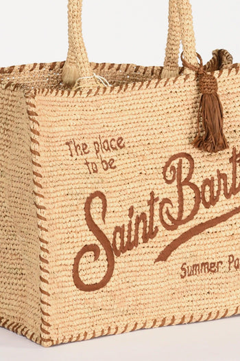 Saint Barth Borsa Vanity Beige/marrone Donna - 3