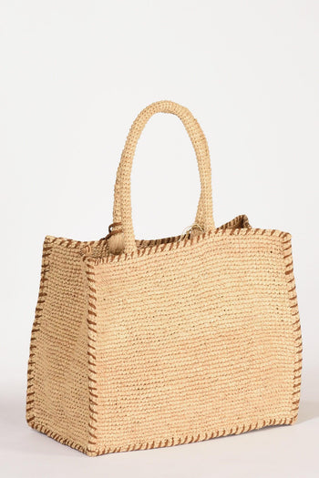 Saint Barth Borsa Vanity Beige/marrone Donna - 4