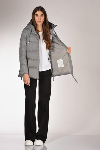 Piumino Keiko Grigio Donna - 6