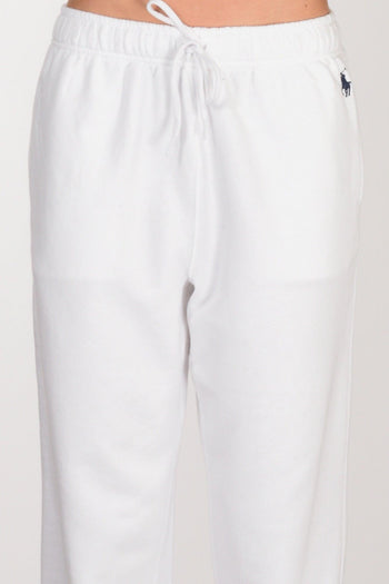 Pantaloni Felpa Bianco Donna - 4