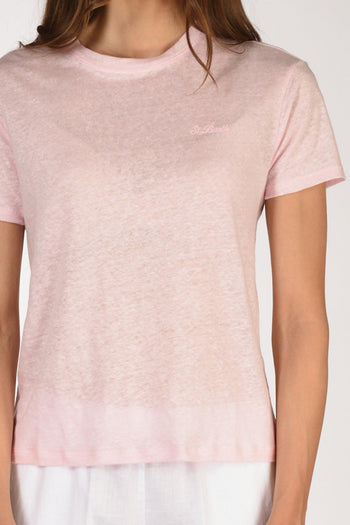 Saint Barth Tshirt Hally Rosa Donna - 3