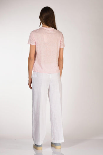 Saint Barth Tshirt Hally Rosa Donna - 5