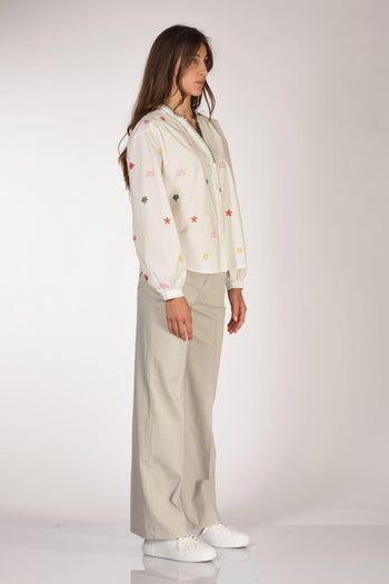 Saint Barth Camicia Liona Bianco Donna - 4