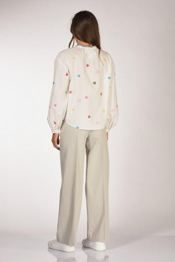 Saint Barth Camicia Liona Bianco Donna - 5