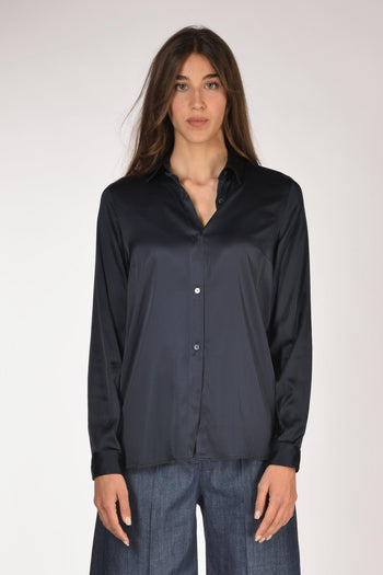 Camicia Colletto Blu Donna - 2