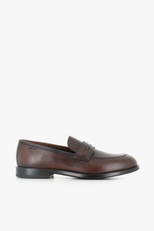 Mocassino 68009 Marrone Uomo