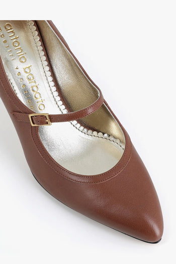 Décolleté 0488 745-70 Marrone Donna - 5