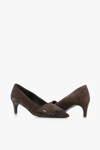 Décolleté 12019 Marrone Donna - 2