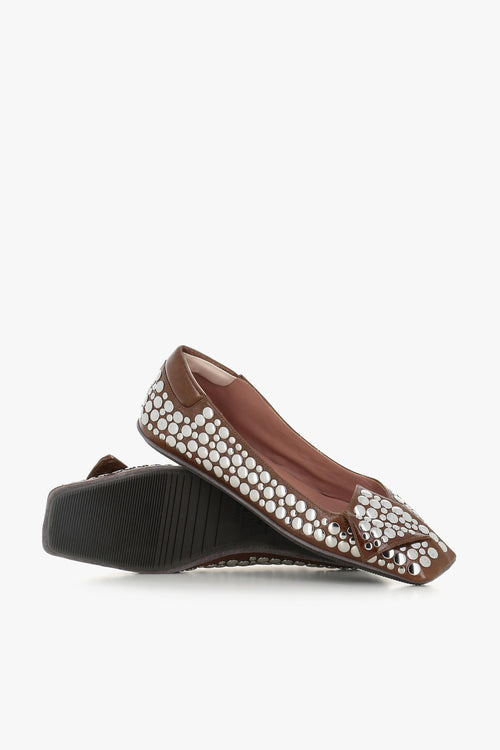 Ballerina 6525 Marrone Donna