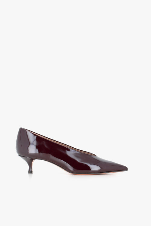 Décollette Babouche Kitten Heel Viola Donna