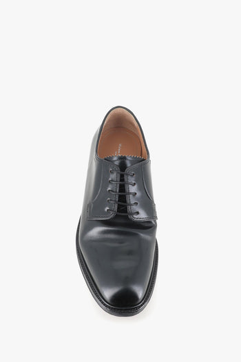 Derby Cut Nero Uomo - 5