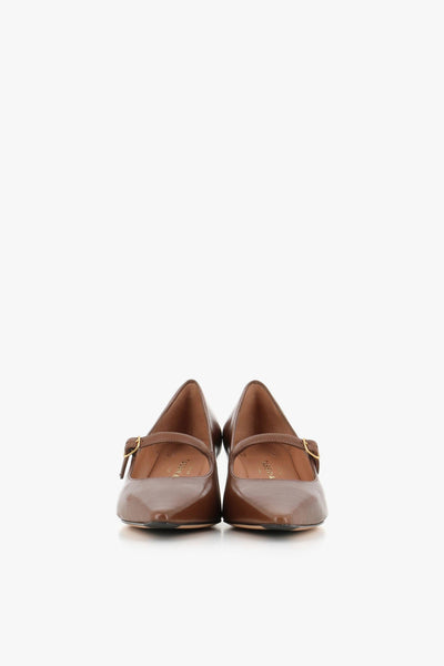 Décolleté V428a Marrone Donna