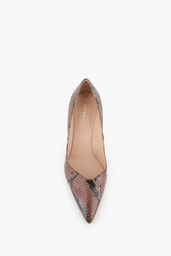 Décolleté Jarina Marrone Donna - 4