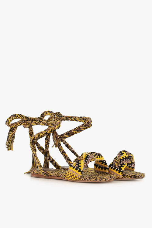 Sandalo Paula Giallo Donna