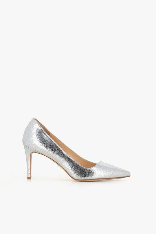 Décolleté Argento Donna