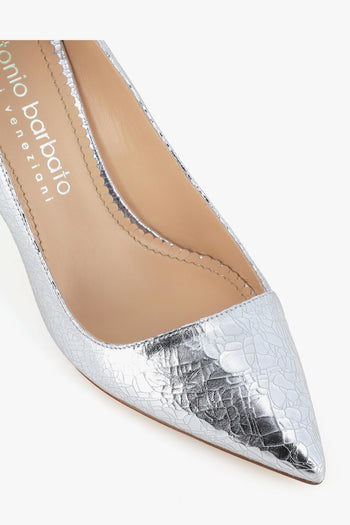 Décolleté Argento Donna - 5