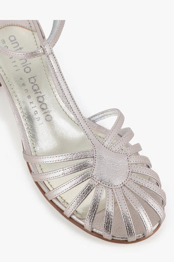 Sandalo 2660 Platino Donna - 5