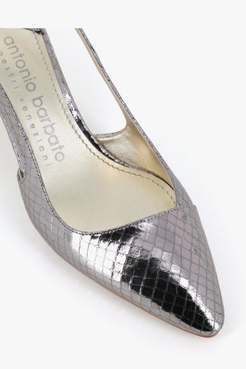 Décolleté 5649 Argento Donna - 5