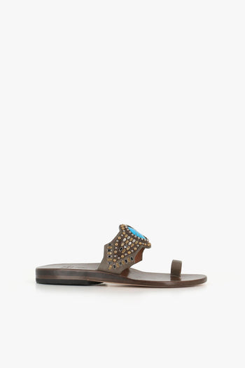 Sandalo Reina Beige Donna - 2