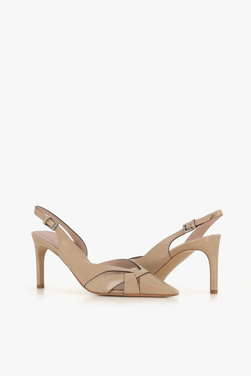 Décolleté 11702 Beige Donna