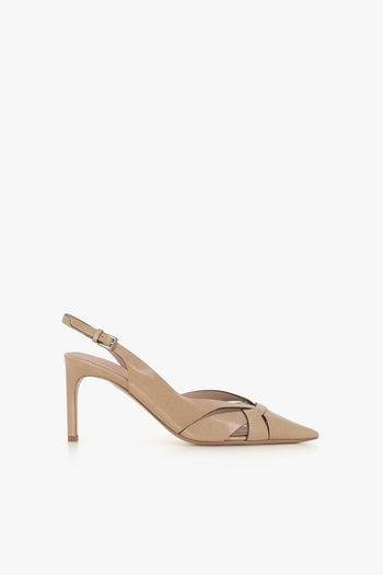 Décolleté 11702 Beige Donna - 2