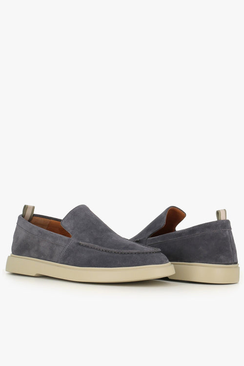 Slip-on Bones/002 Blu Uomo