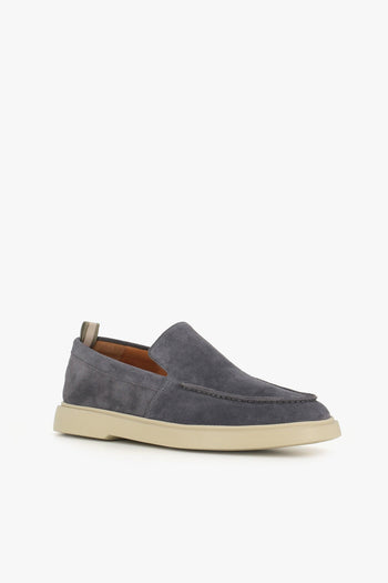 Slip-on Bones/002 Blu Uomo - 3