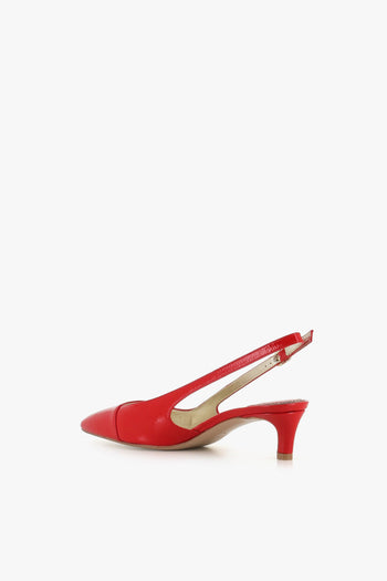 Décolleté 5649 Rosso Donna - 3