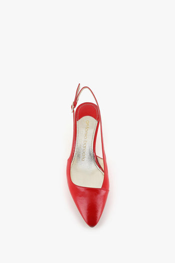 Décolleté 5649 Rosso Donna - 4