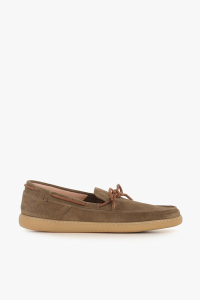 Mocassino Da Barca Rivaflex Grigio Uomo
