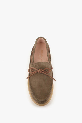 Mocassino Da Barca Rivaflex Grigio Uomo - 5