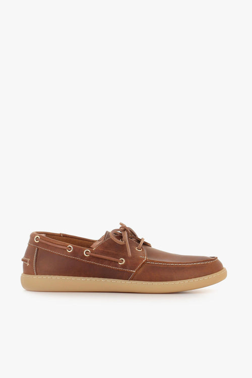 Mocassino Da Barca Velaflex Marrone Uomo