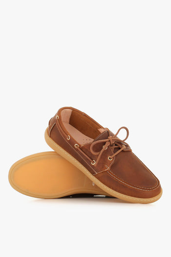 Mocassino Da Barca Velaflex Marrone Uomo - 2