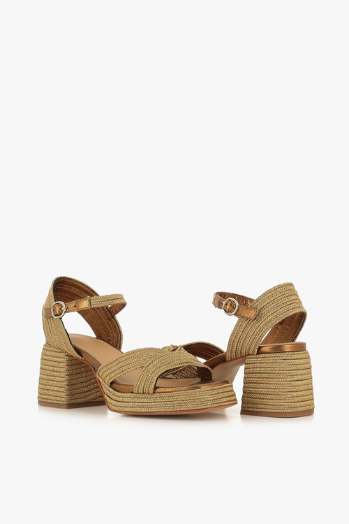 Sandalo Vallita/142 Oro Donna