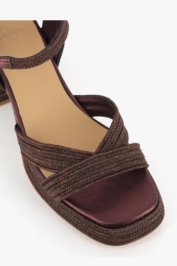 Sandalo Vallita/142 Marrone Donna - 5
