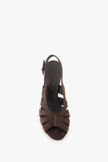 Sandalo 11923 Marrone Donna - 5