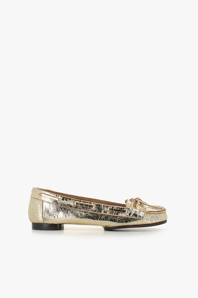 Mocassino 12102 Oro Donna